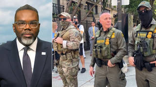 Chicago Mayor on Trump’s Threat to Use “Dangerous” Cities as “Training Grounds for our Military” Chicago Mayor on Trump’s Threat to Use “Dangerous” Cities as “Training Grounds for our Military”