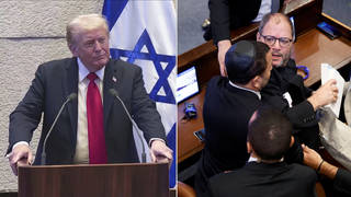“Recognize Palestine”: Israeli Knesset Member Ofer Cassif on Protesting Trump, Netanyahu Speeches “Recognize Palestine”: Israeli Knesset Member Ofer Cassif on Protesting Trump, Netanyahu Speeches