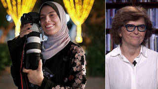 “Put Your Soul on Your Hand and Walk”: New Film on Gaza Photojournalist Killed in Israeli Strike “Put Your Soul on Your Hand and Walk”: New Film on Gaza Photojournalist Killed in Israeli Strike