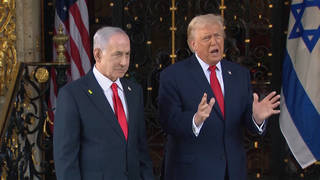 “Whatever Israel Wants”: Trump Backs Netanyahu’s “Colonial” Wars in Gaza, Iran & Beyond “Whatever Israel Wants”: Trump Backs Netanyahu’s “Colonial” Wars in Gaza, Iran & Beyond